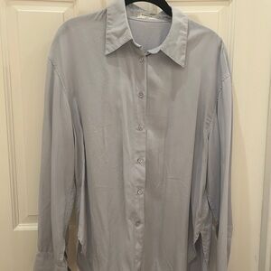 Maison Martin Margiela Light Gray Button-Up Shirt